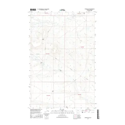 2017 Map of Watson Flats, 2017 Print