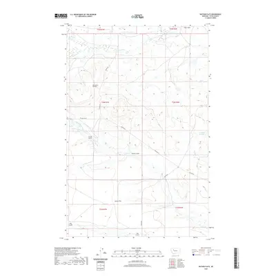 2020 Map of Watson Flats, 2020 Print