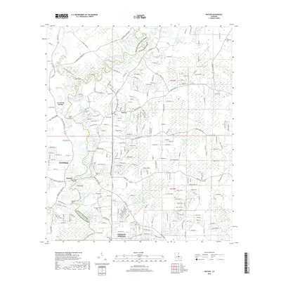 2018 Map of Watson, 2018 Print