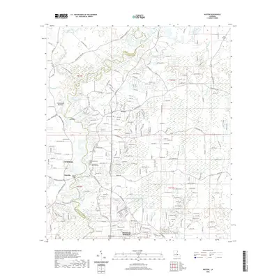 2020 Map of Watson, 2020 Print