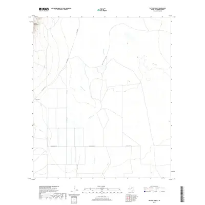 2019 Map of Watson Ranch, 2019 Print