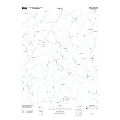 2013 Map of Watson, 2013 Print