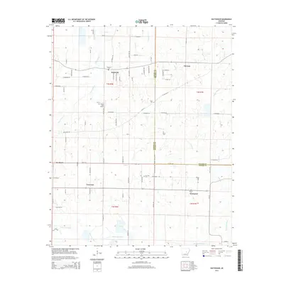 2014 Map of Wattensaw, 2014 Print