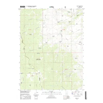 2017 Map of Wattis, 2017 Print