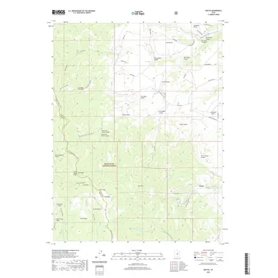 2020 Map of Wattis, 2020 Print