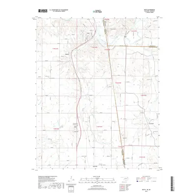 2019 Map of Watts, 2019 Print