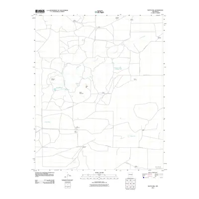 2010 Map of Watts Hill, 2010 Print