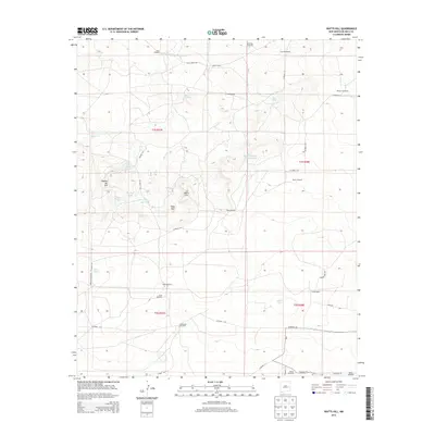 2013 Map of Watts Hill, 2013 Print