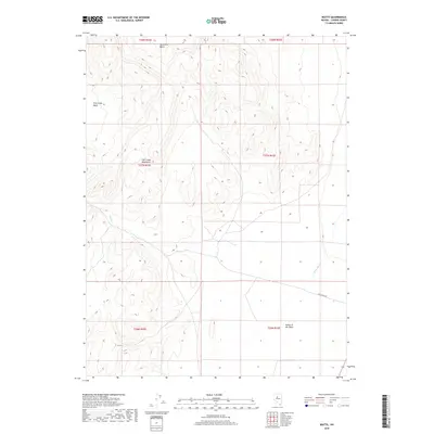 2018 Map of Watts, 2018 Print
