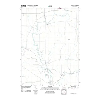 2010 Map of Wattsburg, 2010 Print