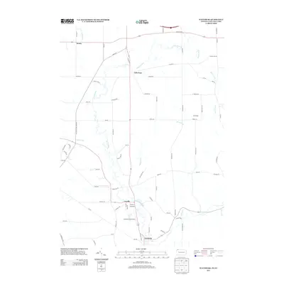 2013 Map of Wattsburg, 2013 Print
