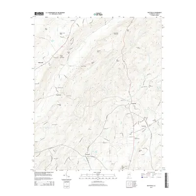 2014 Map of Wattsville, 2014 Print