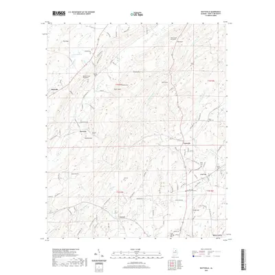 2020 Map of Wattsville, 2020 Print