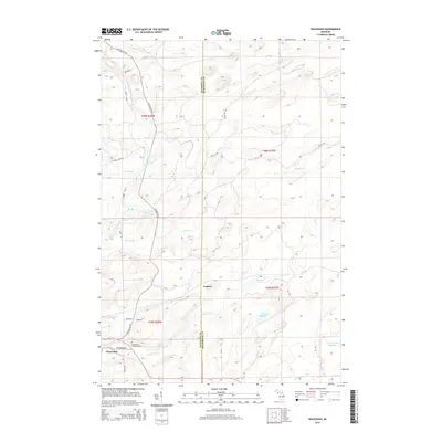 2014 Map of Waucedah, 2014 Print