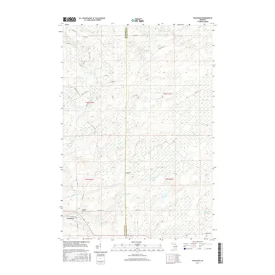 2017 Map of Waucedah, 2017 Print