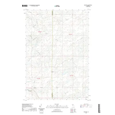 2019 Map of Waucedah, 2019 Print