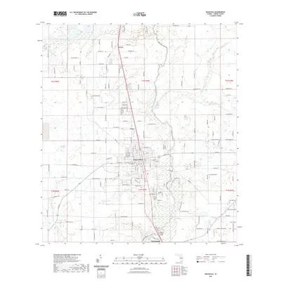 2021 Map of Wauchula, 2021 Print