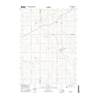 2015 Map of Waucoma, 2015 Print