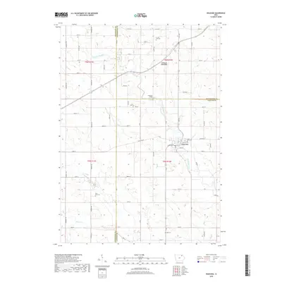 2018 Map of Waucoma, 2018 Print