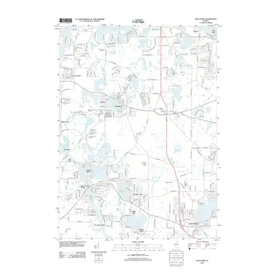 2012 Map of Wauconda, 2012 Print