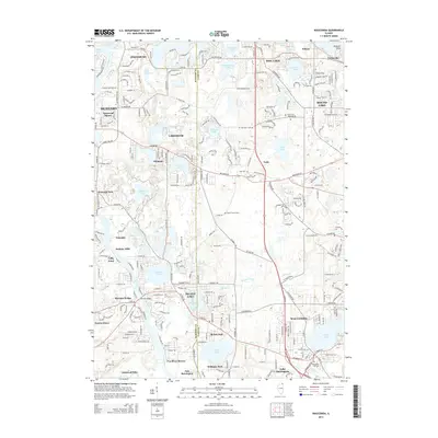 2015 Map of Wauconda, 2015 Print