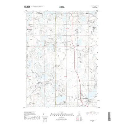 2018 Map of Wauconda, 2018 Print