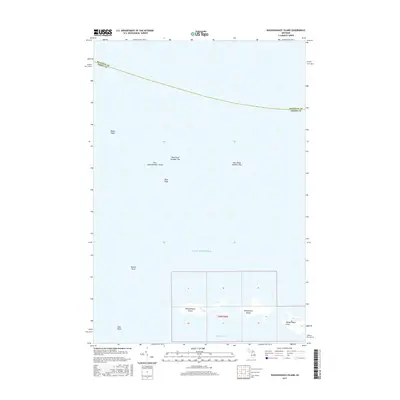 2017 Map of Waugoshance Island, 2017 Print
