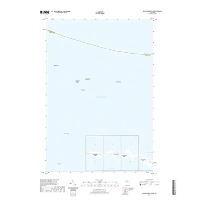 2019 Map of Waugoshance Island, 2019 Print