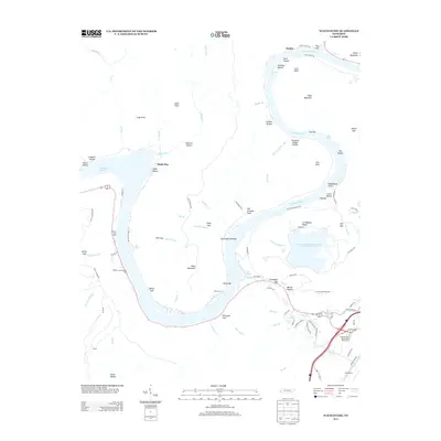 2013 Map of Wauhatchie, 2013 Print