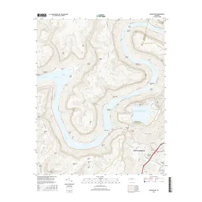 2016 Map of Wauhatchie, 2016 Print