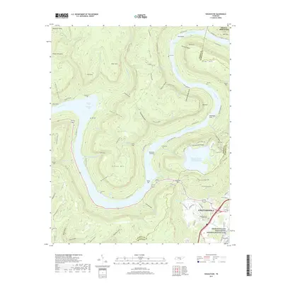 2019 Map of Wauhatchie, 2019 Print