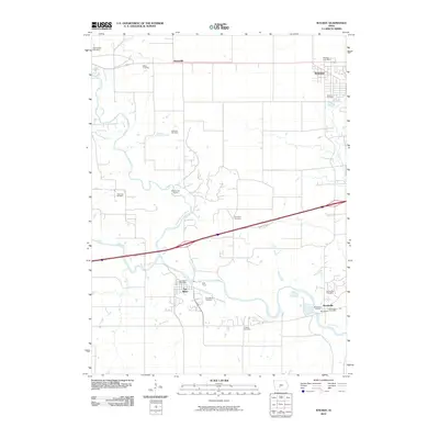2010 Map of Waukee, 2010 Print
