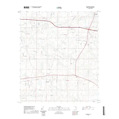 2021 Map of Waukeenah, 2021 Print