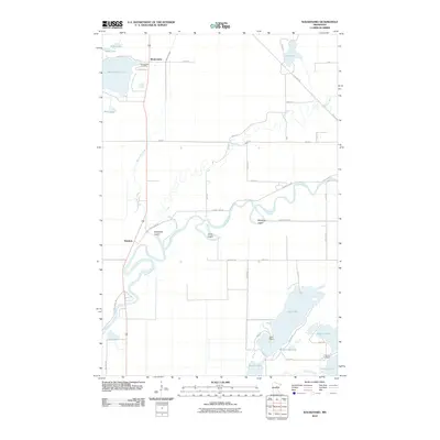 2010 Map of Waukenabo, 2010 Print