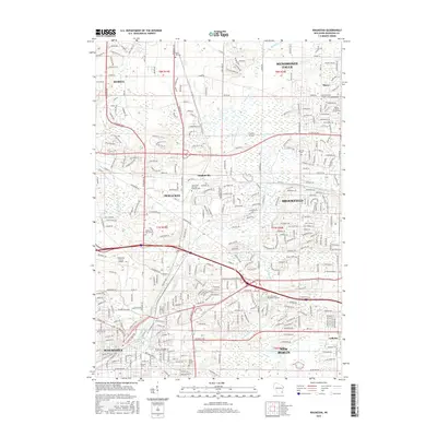 2015 Map of Waukesha, 2015 Print