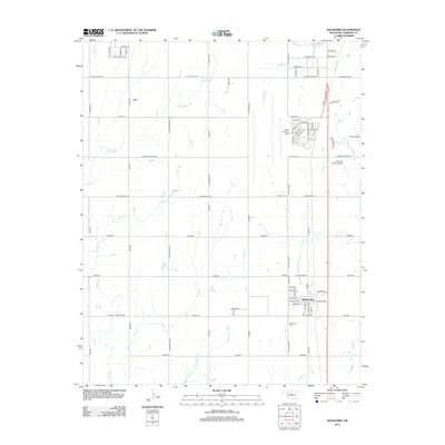 2012 Map of Waukomis, 2012 Print
