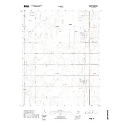 2018 Map of Waukomis, 2018 Print