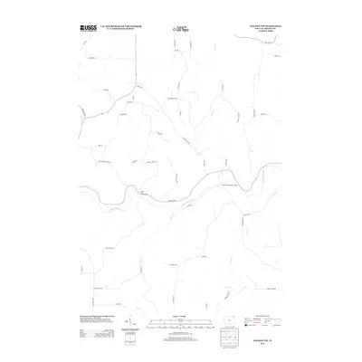 2013 Map of Waukon NW, 2013 Print