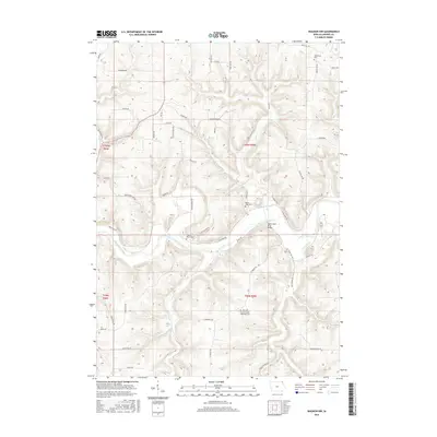 2015 Map of Waukon NW, 2015 Print