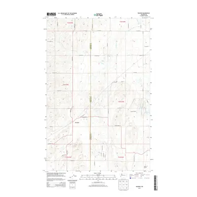 2014 Map of Waukon, 2014 Print