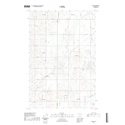 2020 Map of Waukon, 2020 Print