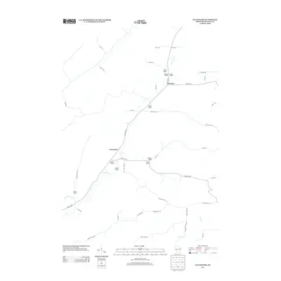 2013 Map of Waumandee, 2013 Print