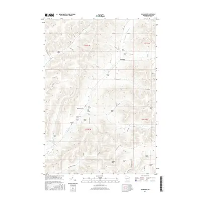 2015 Map of Waumandee, 2015 Print