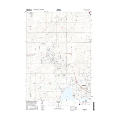 2016 Map of Waunakee, 2016 Print