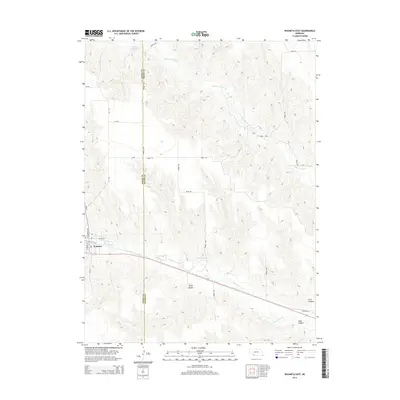 2014 Map of Wauneta East, 2014 Print