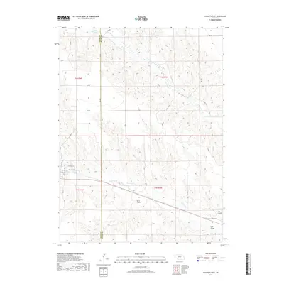 2017 Map of Wauneta East, 2017 Print