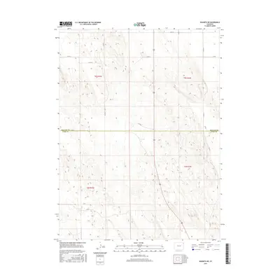2016 Map of Wauneta NE, 2016 Print