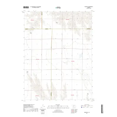 2017 Map of Wauneta SE, 2017 Print