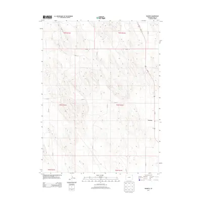 2013 Map of Wauneta, 2013 Print