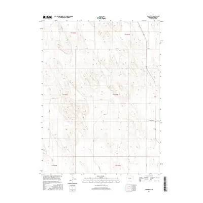 2016 Map of Wauneta, 2016 Print